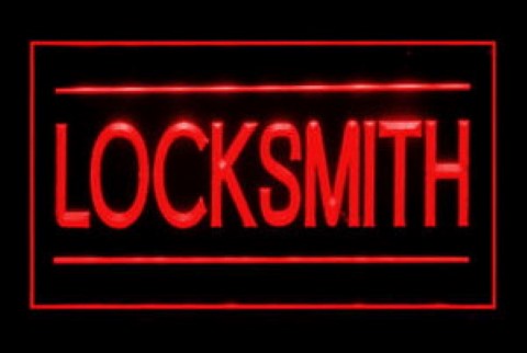 Locksmith 24 hours LED Neon Sign